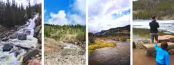 Hiking in Rocky Mountain National Park header