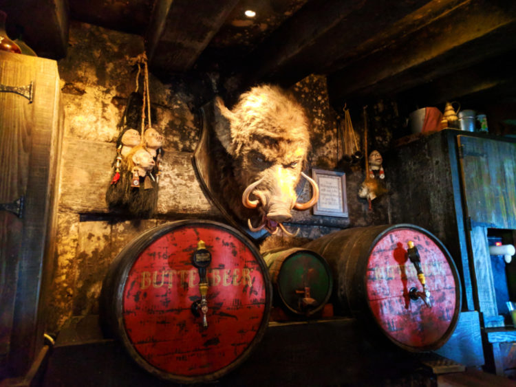 Hogshead Tavern at Hogsmeade Wizarding World of Harry Potter Islands of