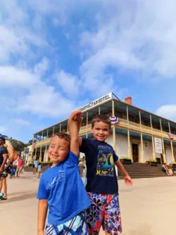 Taylor Family at Old Town San Diego California 1