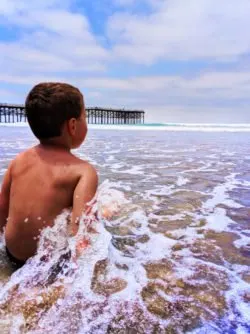 Taylor Family at Pacific Beach Pier San Diego California 3