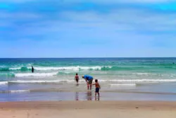 Taylor Family at Pacific Beach San Diego California 4