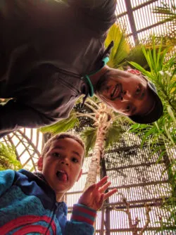 Taylor Family in Balboa Park Conservatory San Diego California 1