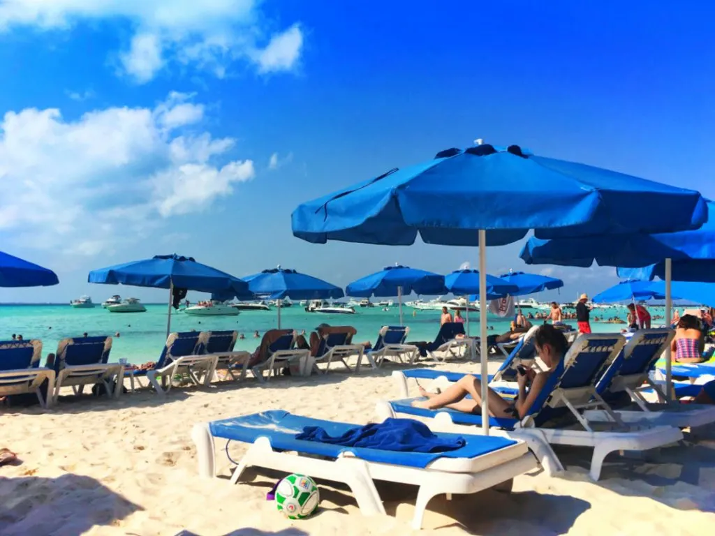 Beach at NautiBeach Condos Isla Mujeres Quintana Roo Mexico 2