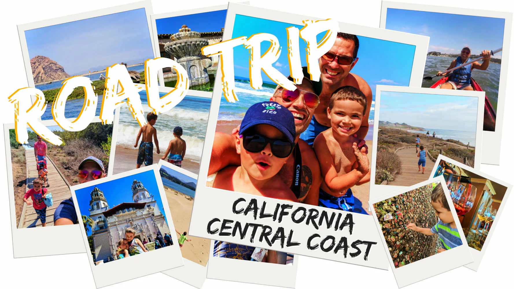 Itinerary for a California Central Coast road trip along the PCH and beyond. Beaches, wine, missions, and more. 2traveldads.com