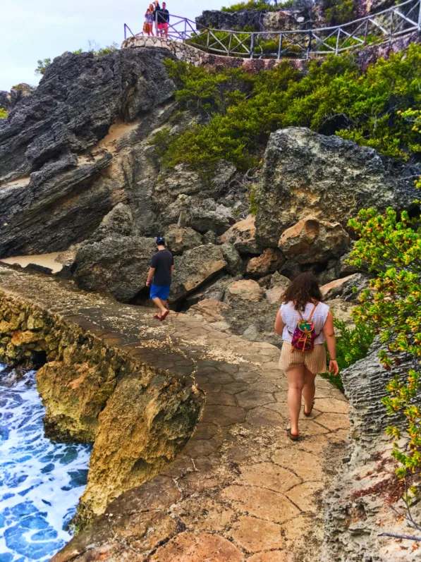 Punta Sur cliffside trail Isla Mujeres Quintana Roo Mexico from FIAB 1