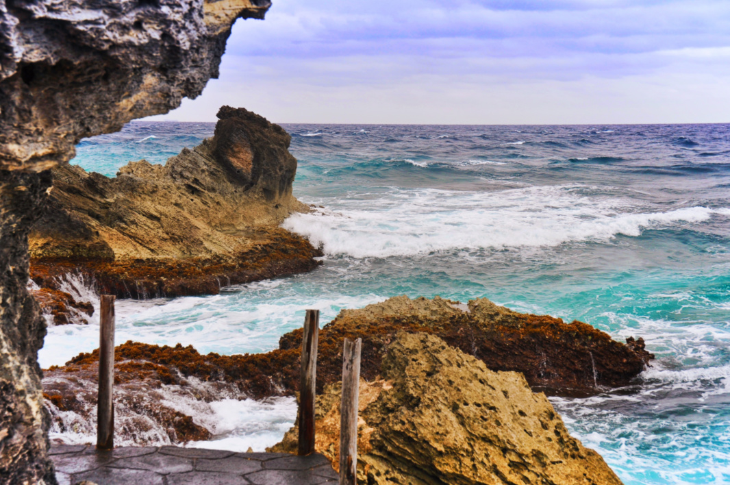 Punta Sur cliffside trail Isla Mujeres Quintana Roo Mexico from FIAB 3