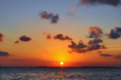 Sunset from Isla Mujeres Quintana Roo Mexico from FIAB 1