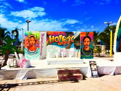 Carnival Celebration in Downtown Holbox Isla Holbox Yucatan 1