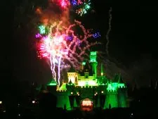 Fireworks Display at Sleeping Beauty Castle Disneyland 3