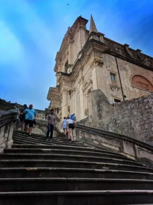 Jesuit Steps Shame Steps Old Town Dubrovnik Croatia 1