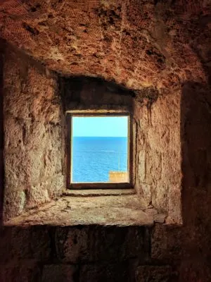 View from Fort Lovrijenac Dubrovnik Croatia 3