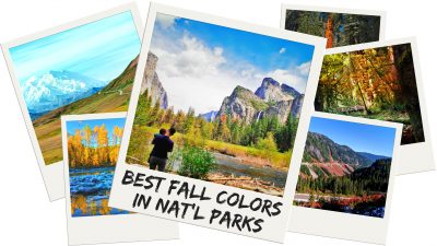 Fall foliage is awesome to take in and you'll find the best fall colors in National Parks. 7 Best picks for fall leaves and enjoying autumn in America's National Parks (and a bonus plan). 2traveldads.com