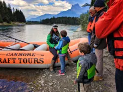 Taylor Family float trip Canmore Raft Tours Canmore Banff Alberta 2