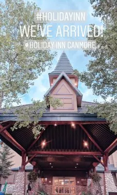 Holiday Inn Canmore Instagram Story