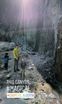 Geology Hiking with Earth & Pine Outdoors Inc Canmore Alberta