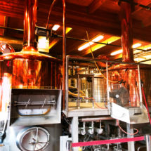 Copper Fermentation Tanks at Crux Brewing Bend Oregon 2