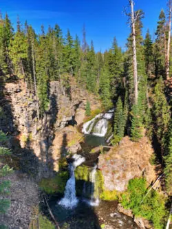 Double Falls Tumalo Creek Deschutes National Forest Bend Oregon 3