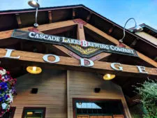 Entry to Cascade Lakes Brewing Company Bend Oregon 1