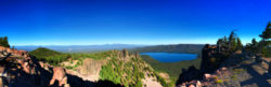 Panorama from Paulina Peek Newberry Caldera National Volcanic Monument Bend Oregon 1