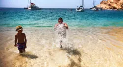 Taylor Family at Playa Santa Maria Cabo San Lucas Mexico 1