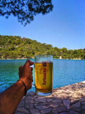 Kalovacko Beer at Benedictine Monastery of St Mary at Mljet National Park Isle of Mljet 2