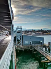 MV Coho Ferry leaving from Port Angeles Waterfront 4
