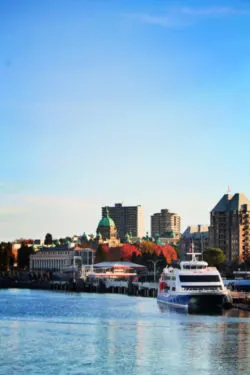 Parliament Building at Night Inner Harbour Victoria BC 7