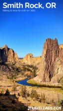 Visiting Smith Rock with kids or without is an ideal Central Oregon experience. Hiking, wildlife, rock climbing and the beautiful landscape make Smith Rock State Park one of the wonders of Oregon. 2traveldads.com