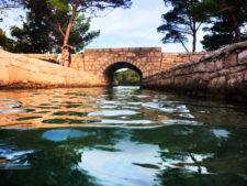 Swimming at Miljet National Park Polace Pride Sailing Holidays Isle of Mljet Croatia 1