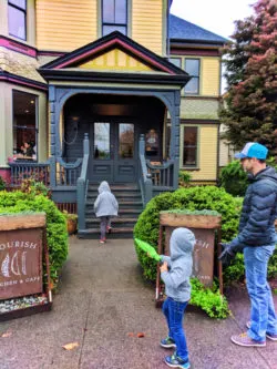 Taylor Family at Nourish Cafe Victoria BC 1