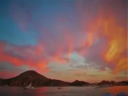 Sunset at Playa Medano Cabo San Lucas