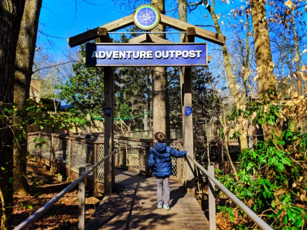 Taylor Family outdoor Wild Woods at Fernbank Museum of Natural History Atlanta 2