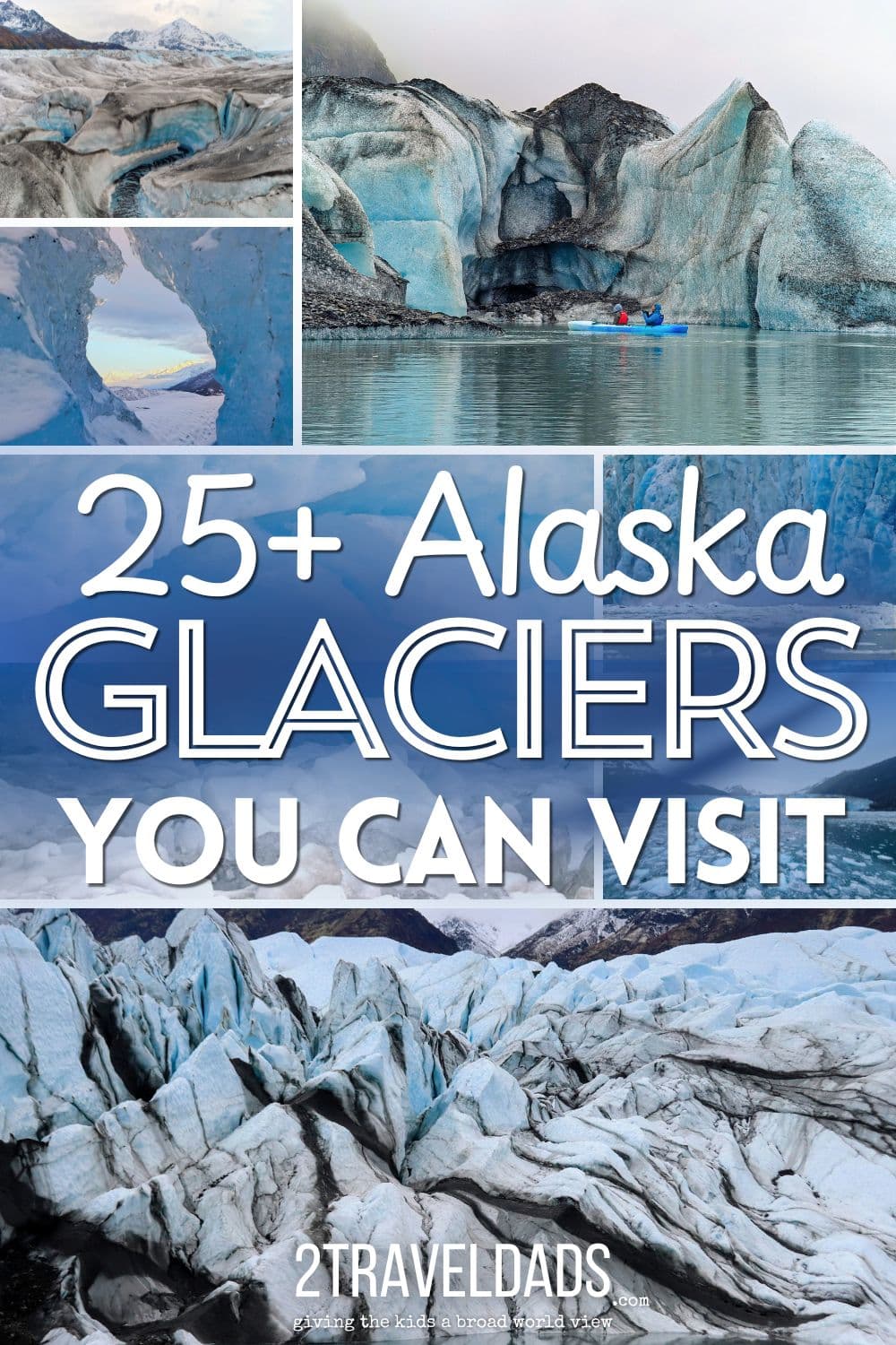 Alaska has thousands of glaciers and you can visit lots of them. We've put together 25+ Alaska glaciers that you can access by hiking, boats, flightseeing and even driving up to, including tour recommendations to get close to the ice. See what our favorite glaciers in Alaska are and how to add them to your trip.