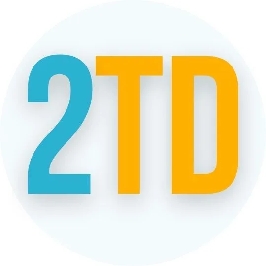 2TD Round Logo