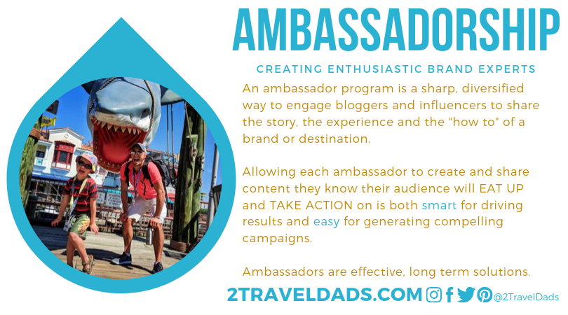 2TravelDads Ambassadorship Card