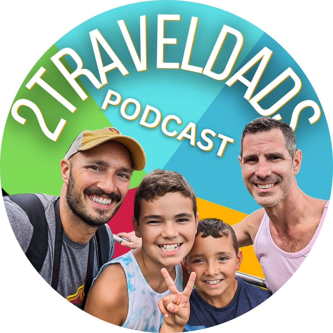 2TravelDads Podcast Color Pic Logo