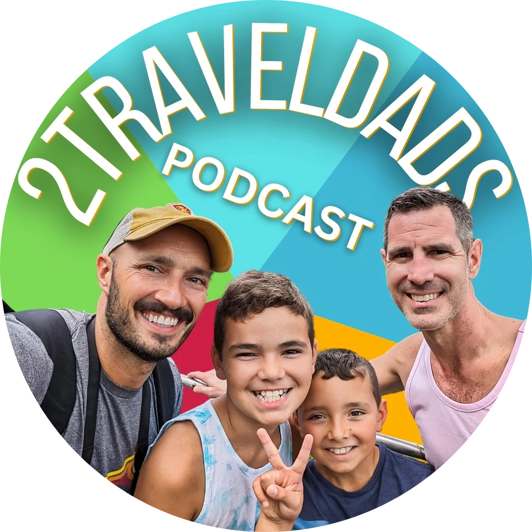 2TravelDads Podcast Color Pic Logo