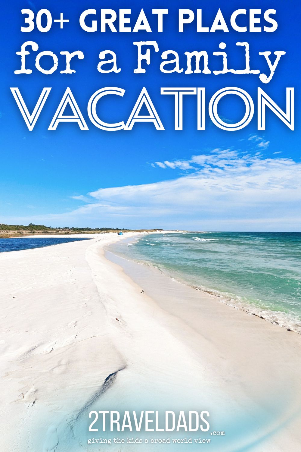 There are lots of good places for family vacations but it can be difficult to choose from so many options. We've put together 30+ ideas for family trips around North America for every season and budget, from camping trips to beach vacations. See what our favorites are and which destination YOU would pick!