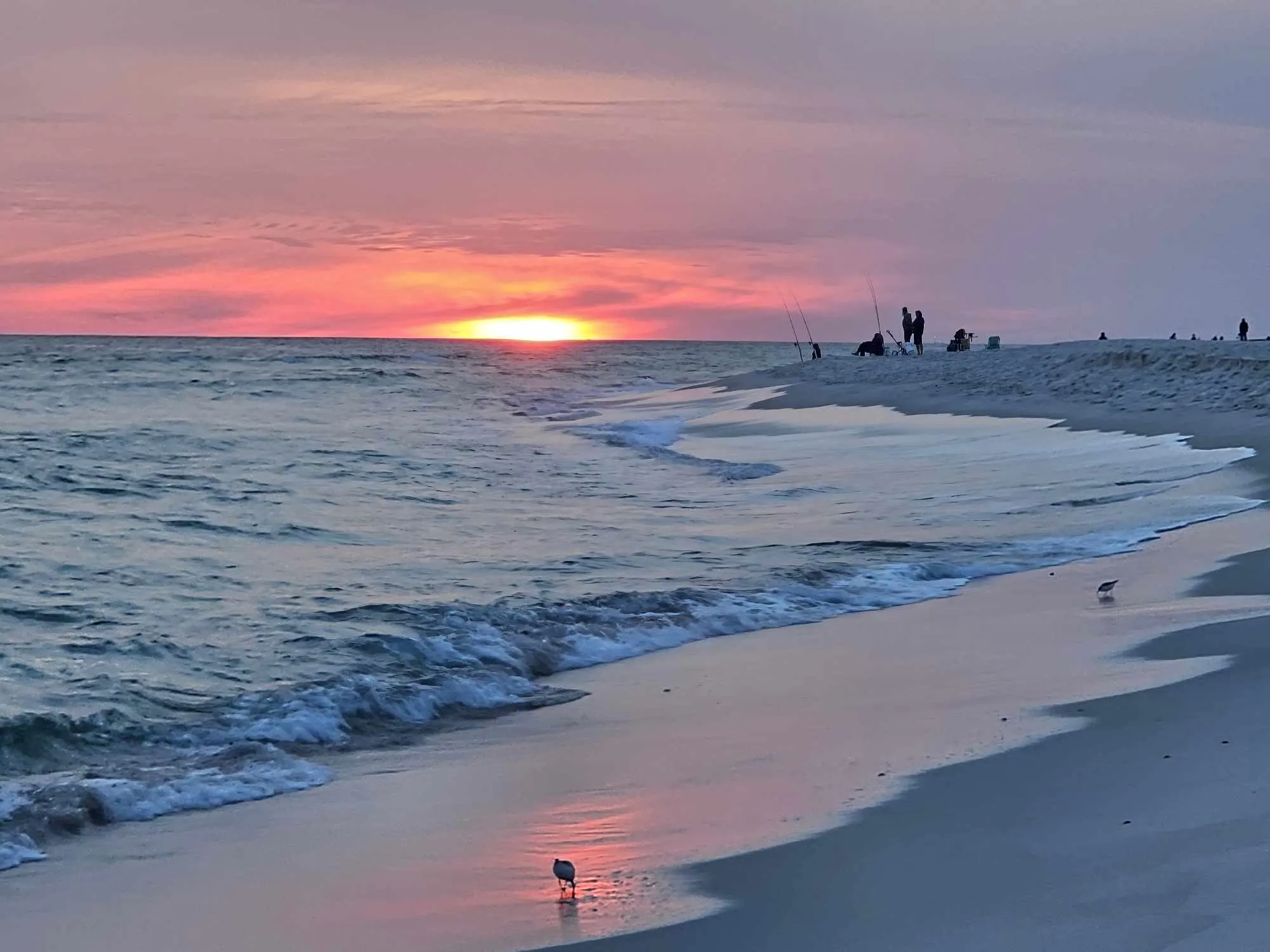 Sunset in Gulf Shores Alabama