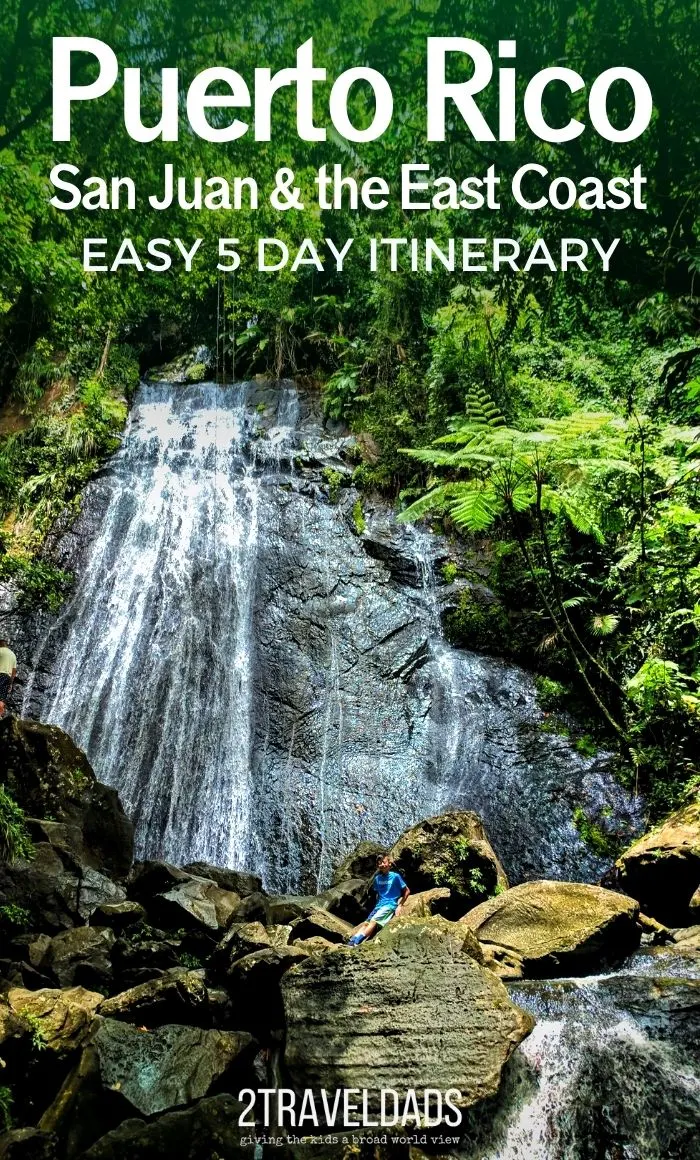 Perfect 5 day Puerto Rico itinerary for visiting Old San Juan, El Yunque National Rainforest and incredible beaches. Where to stay and things to do in Puerto Rico for an easy, amazing Caribbean trip