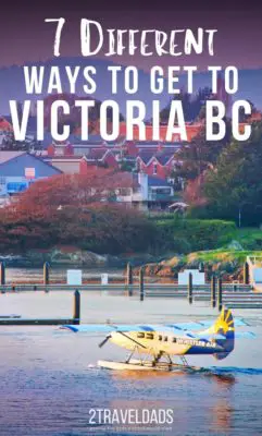 Answers for how to get to Victoria BC, because there are seven different ways to get to Vancouver Island. Podcast episode breaks down the travel options to visit Victoria.