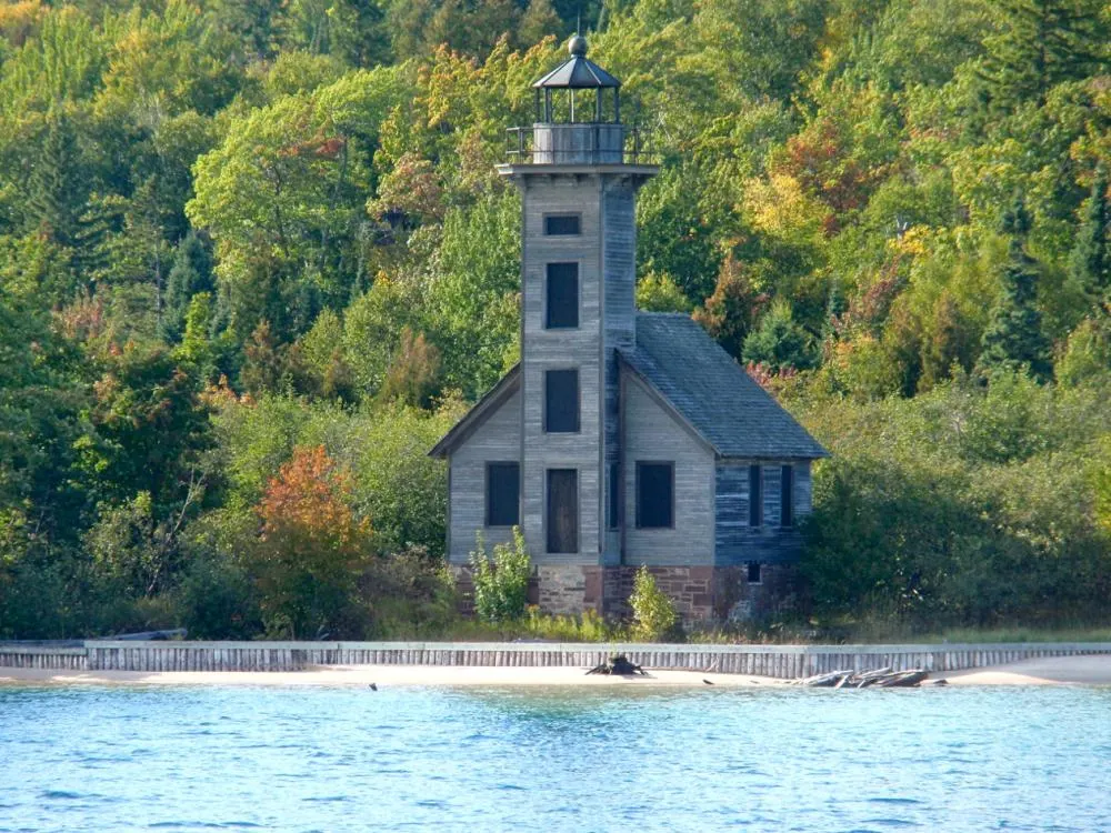 Lighthouse at Grand Island Recreation Area