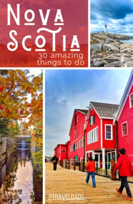 30+ awesome things to do in Nova Scotia with kids, travel in Halifax, Lunenburg, Peggy's Cove, the Bay of Fundy and more. The road trip around Canada that's perfect for photography, history and fall colors. #NovaScotia #halifax #bayoffundy