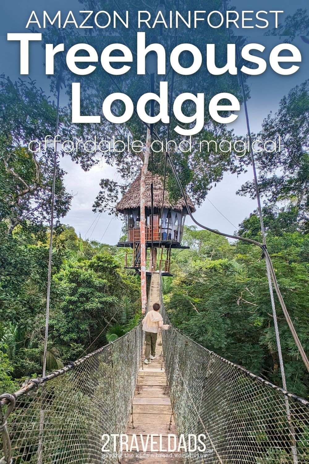 Staying at the Treehouse Lodge in the Amazon Rainforest is the single most unforgettable experience our family has had. Located in the Peruvian Amazon, this all-inclusive treehouse resort is small, beautiful and more affordable than you expect. See what we loved and why this is our top pick for an epic family adventure in the Amazon jungle.
