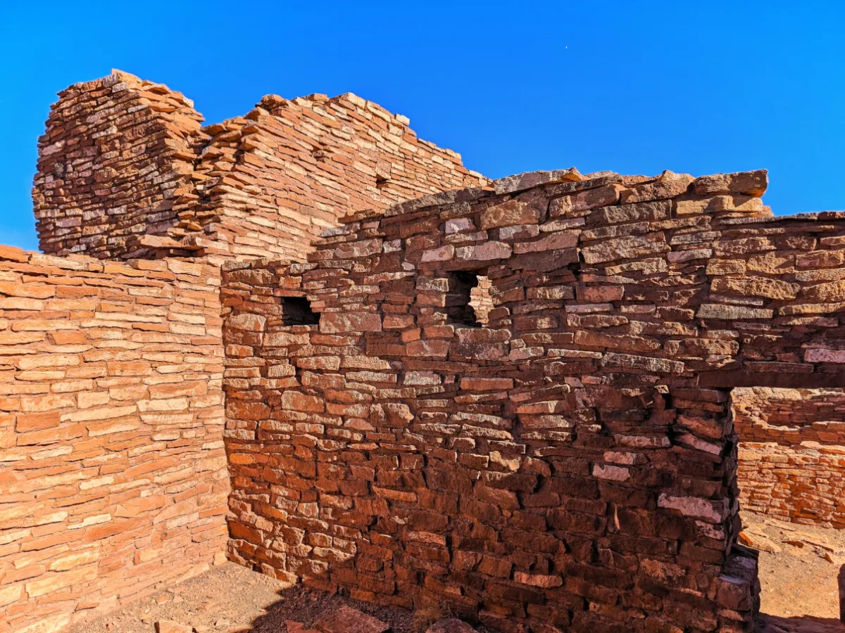 Anasazi Pueblo Ruins at Wupatki National Monument Arizona 10