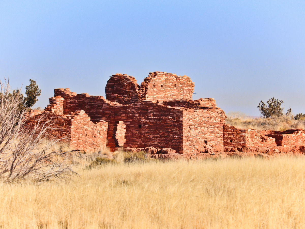 Anasazi Pueblo Ruins at Wupatki National Monument Arizona 3