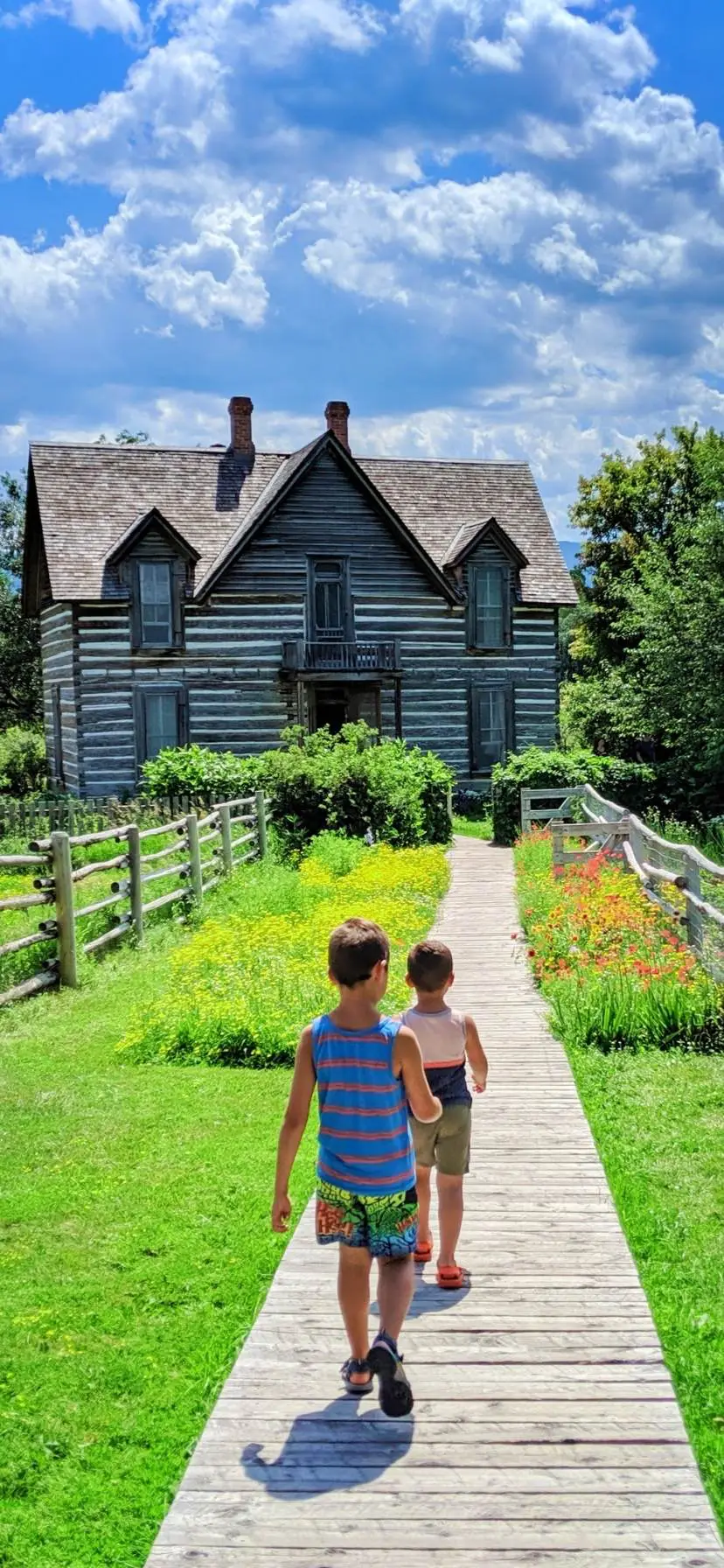 Antique Farmhouse at Museum of the Rockies Montana Road Trip