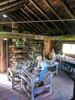 Artisan Potters working at Genesee Village Rochester New York 1