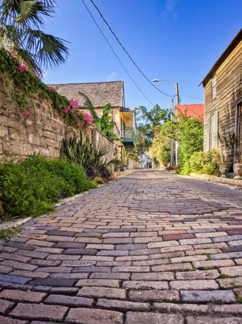 Aviles Street Old Town Saint Augustine Florida 3