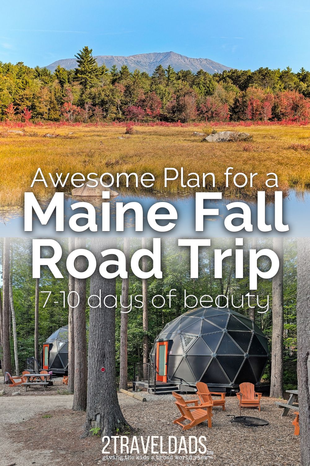 The fall road trip through Maine is everything you need to get the beautiful fall colors, hiking in Acadia National Park, and experiencing the beautiful of the Highlands in Millinocket and Baxter State Park. See our picks for leaf peeping, apple picking and small towns that exude the beauty of Maine in autumn.